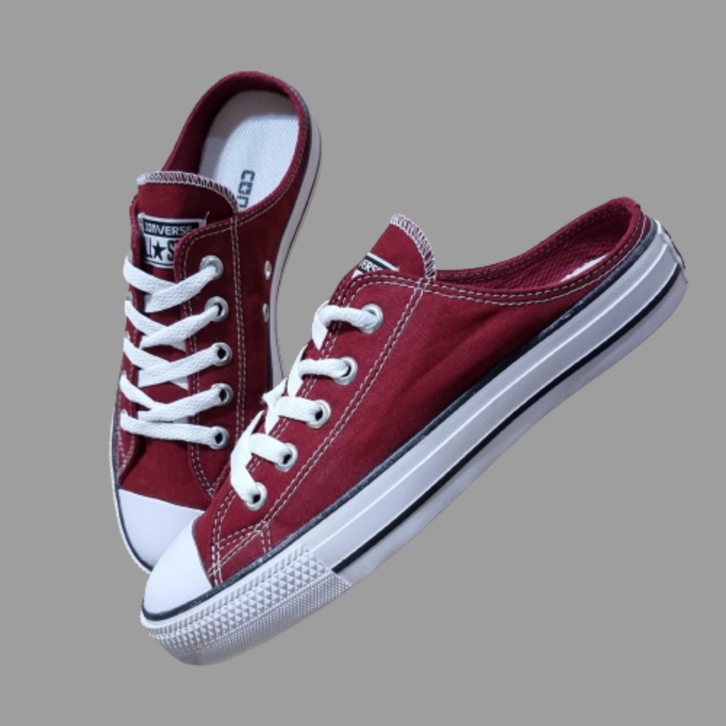 SEPATU PRIA DAN WANITA_CONVERSE SLIP ON SELOP/ BUSTONG ALLSTAR SEPATU SANTAI CASUAL TERLARIS. SEPATU