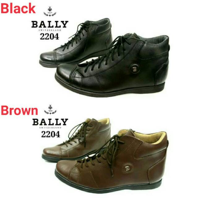 Sepatu Boot Kulit Asli bally Switzerland Import