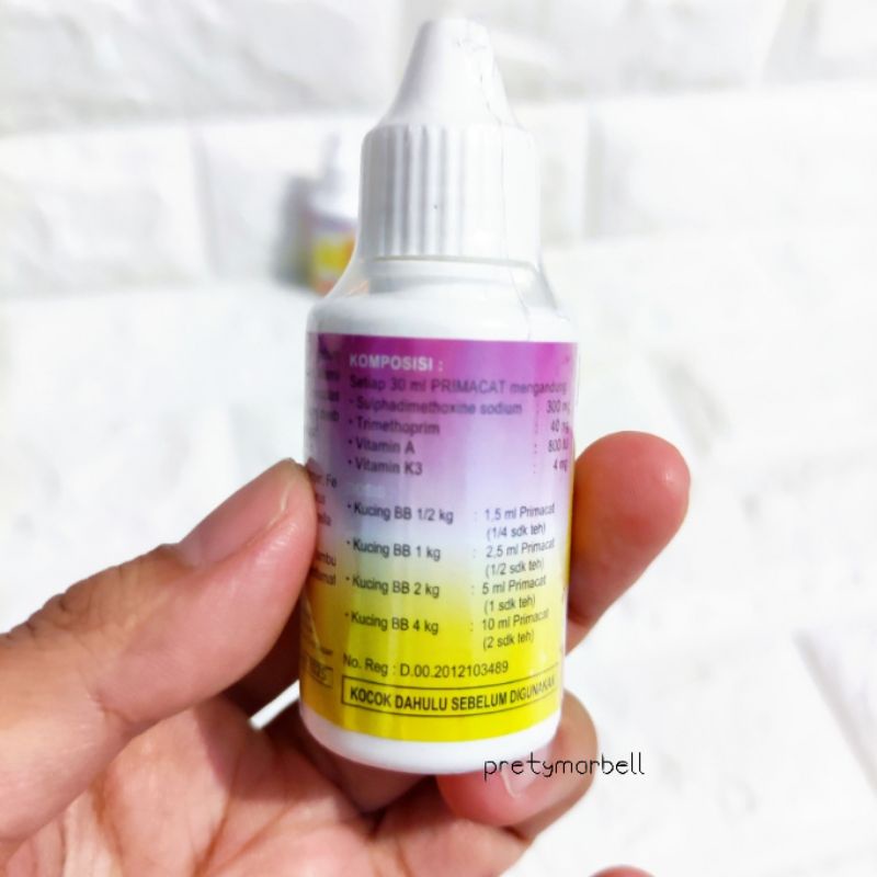 Primacat Drop Obat Diare dan Mencret Kucing 30ml