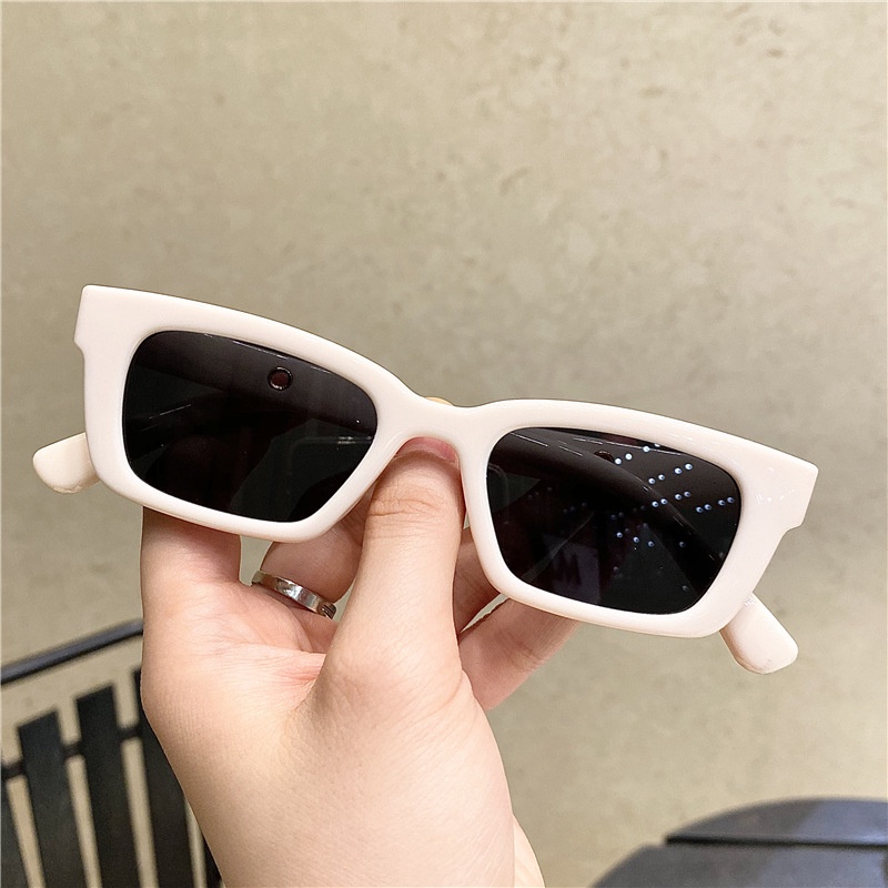 [ACKER] UV400 Kacamata Perlindungan Fashion Retro Square Untuk Wanita/Pria