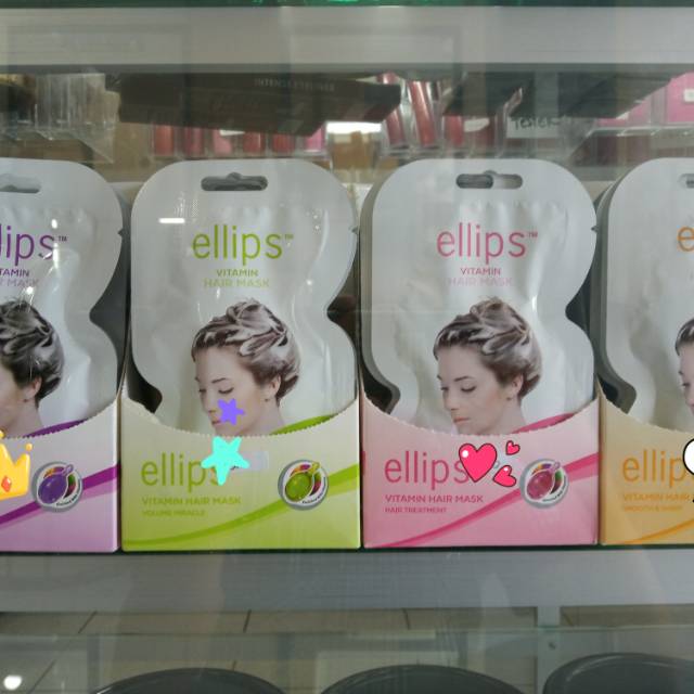masker rambut elips