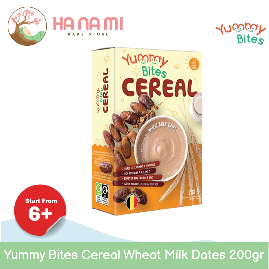 Yummy Bites Cereal Wheat Milk Dates