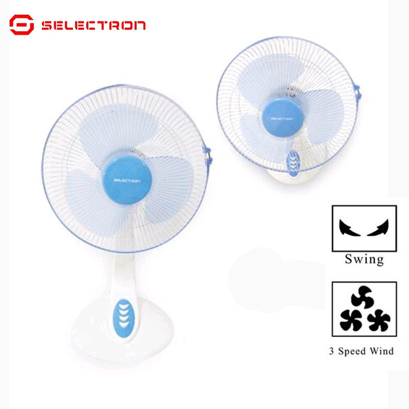 Desk Fan Selectron DF112D / Kipas Meja Selectron / DeskFan Selectron / Kipas Duduk Selectron / Kipas Dua Fungsi