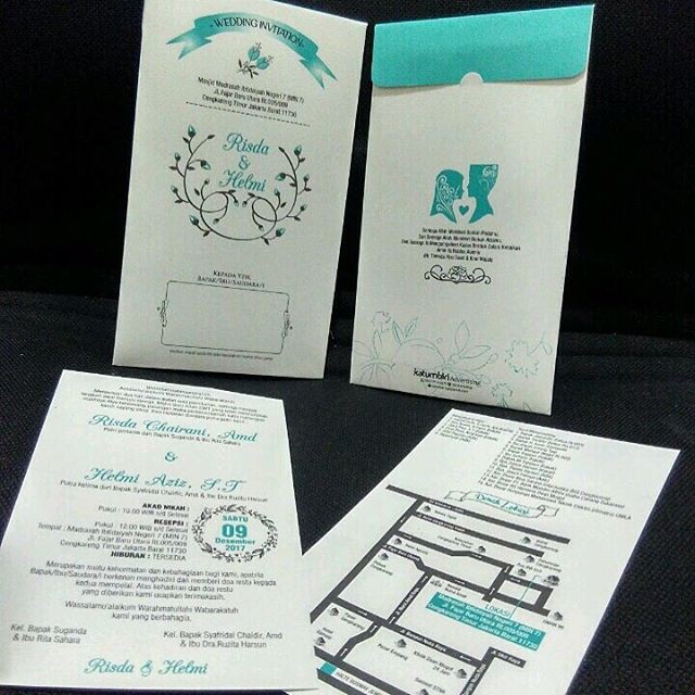 

Undangan soft Cover amplop
