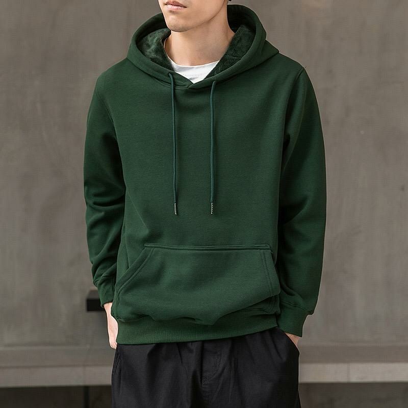 green men hoodie