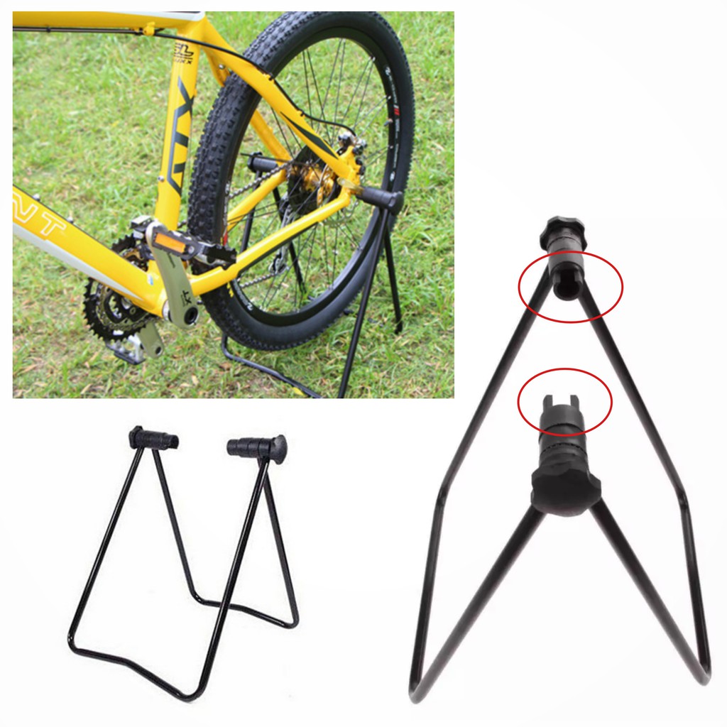 Paddock bike stand standar sepeda segitiga for sepeda gunung mtb fixie sepeda lipat minivelo