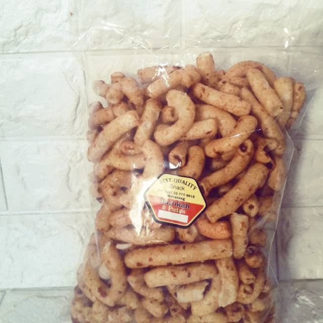 

Makroni rujak, kemasan 250gr