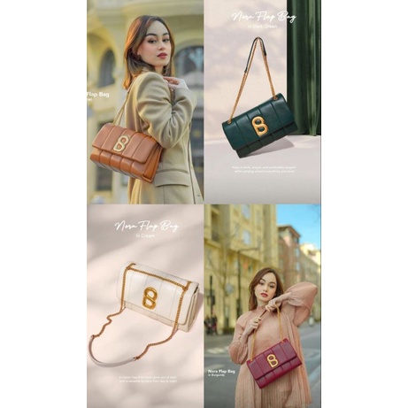 NORA FLAP BAG - BUTTONSCARVES BG-0120