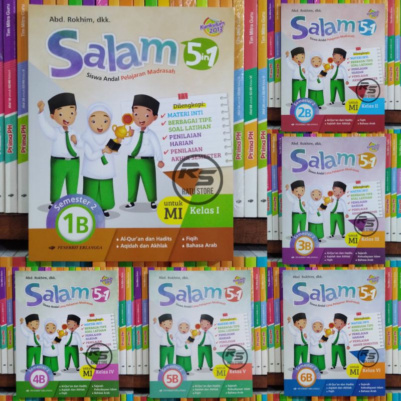 Jual Buku Salam In Mi Kelas Semester Jilid B B B B B B Kurikulum