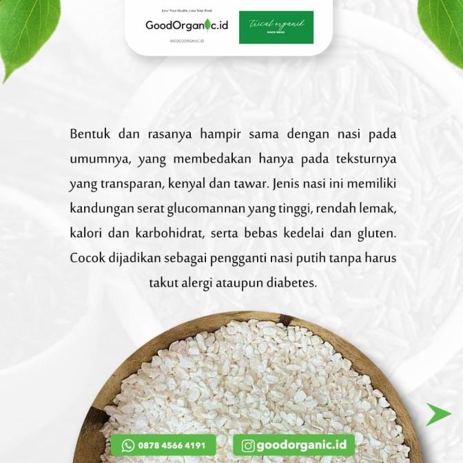 

Konnyaku Rice Shirataki Beras Sirataki Beras Diet Keto 1Kg