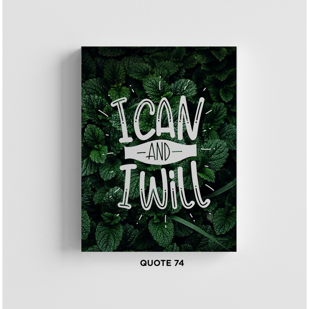 Hiasan Dinding Rumah Poster Motivasi Quote Tropical Hijau Daun Hiasan Dinding Rumah Poster Motivasi Quote Tropical Hijau Daun
