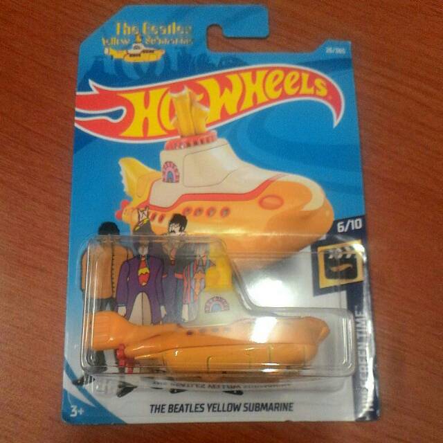 Hot Wheels The Beatles Yellow Submarine