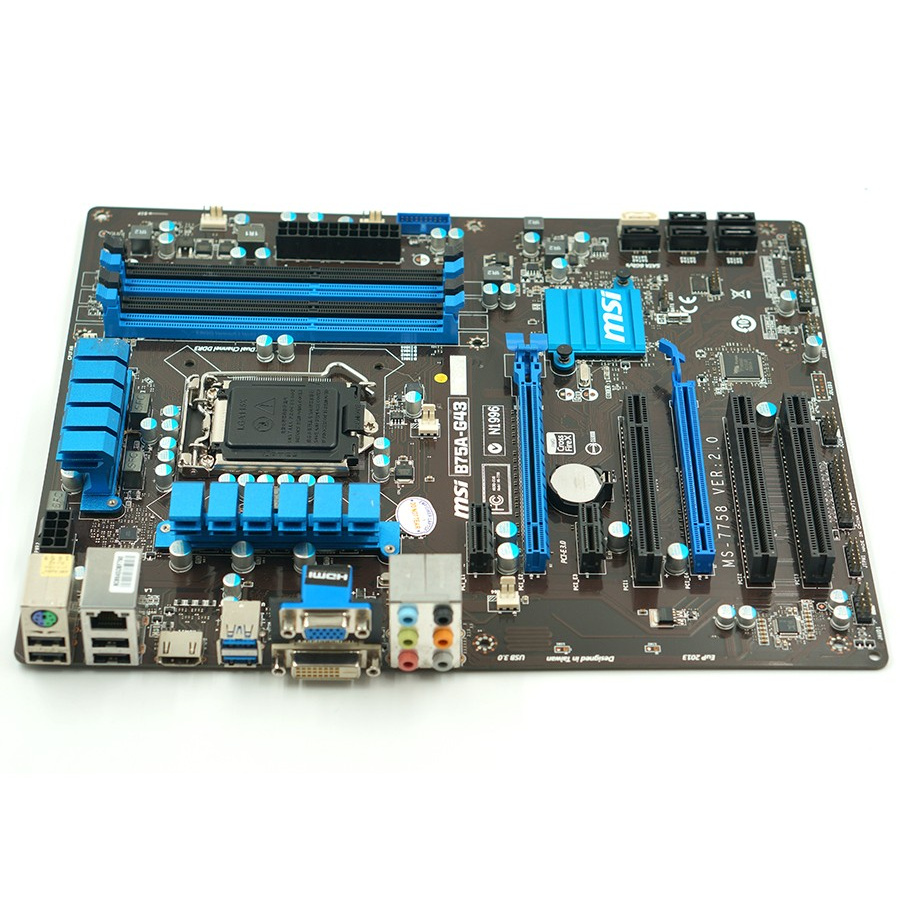 Motherboard Mainboard Mobo Intel B75 MSI ATX