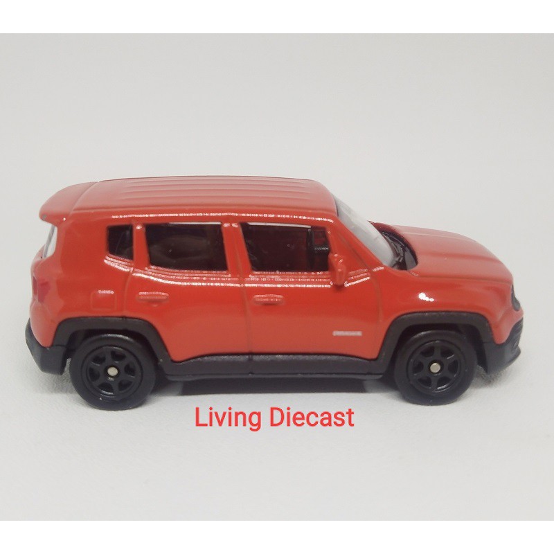 Diecast/Miniatur Mobil Jeep Renegade skala 1:60 (Red color)