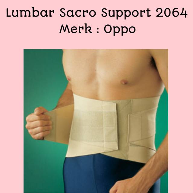2064 KORSET LUMBAR SACRO SUPPORT / KOREST KESEHATAN / KORSET OPPO / KORSET PINGGANG