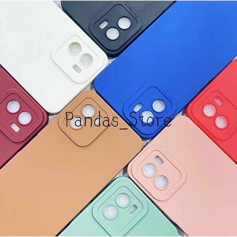 Softcase Pro Camera Vivo Y15s , Y01 Candy Case Full Color 3D Silikon TPU