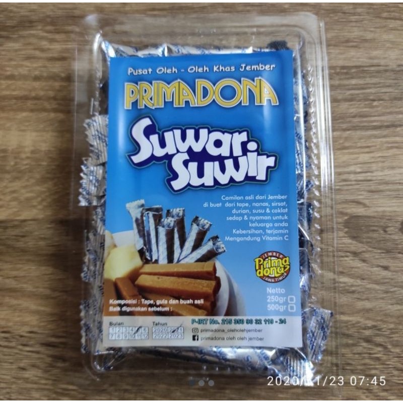 

Suwar suwir Primadona 250g