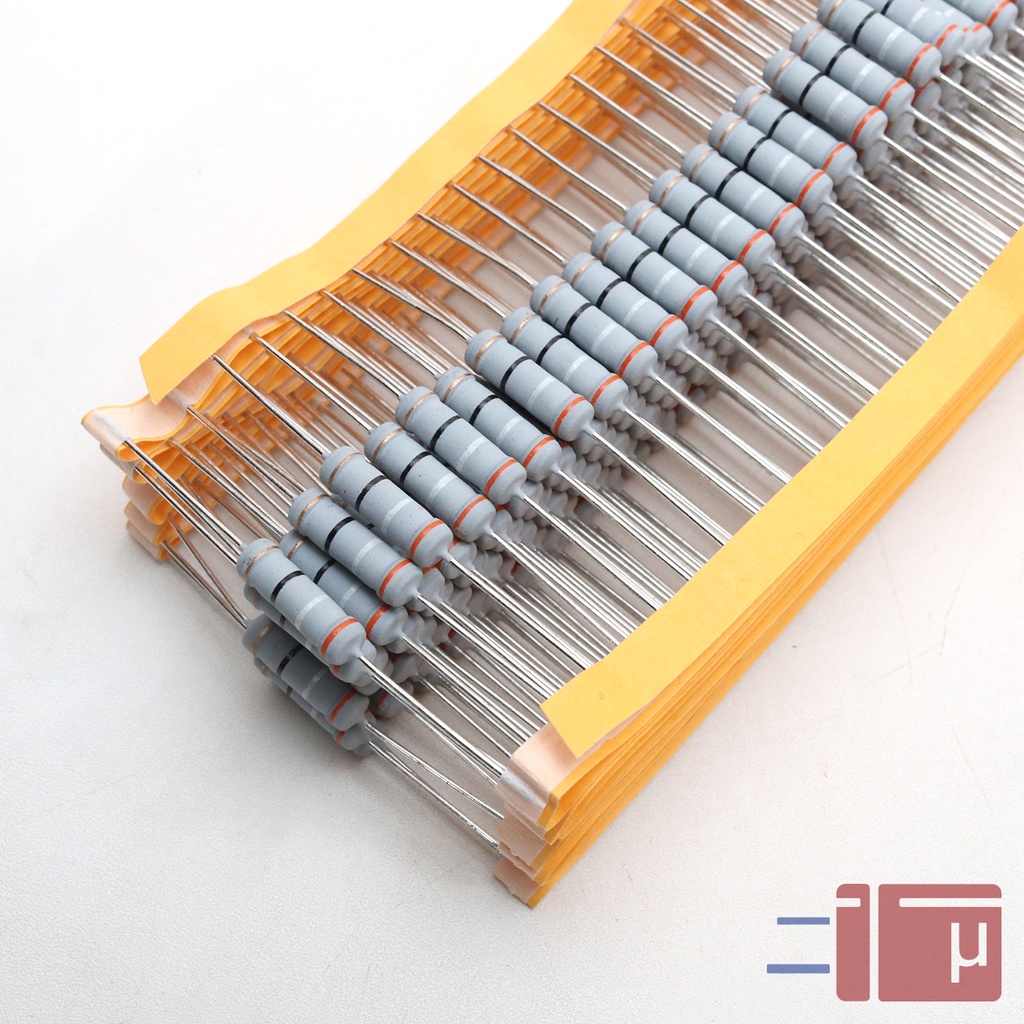 Resistor 39R 39 Ohm 2W Metal Oxide 5% Taiwan Kaki Tembaga