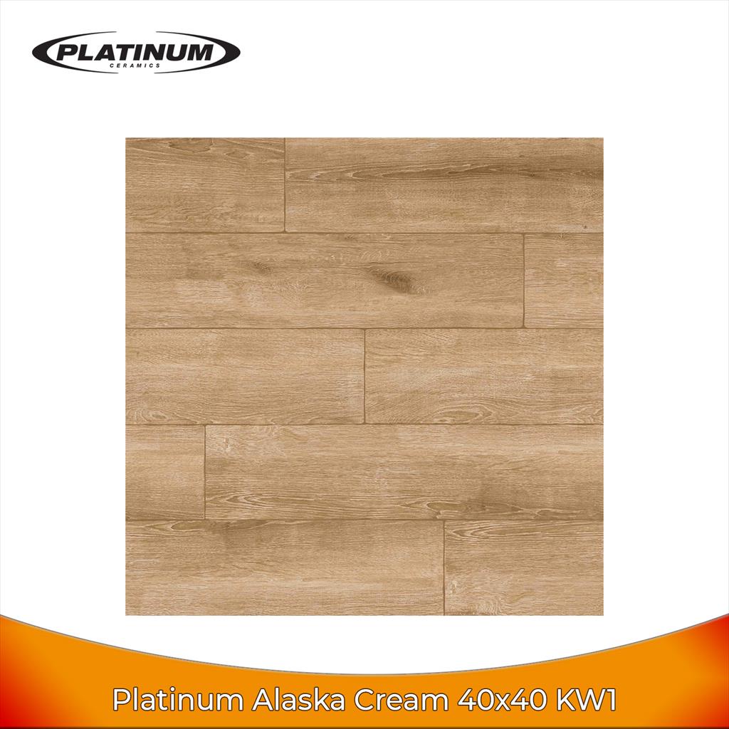 Platinum Alaska Cream 40X40 KW1 - Granit Lantai