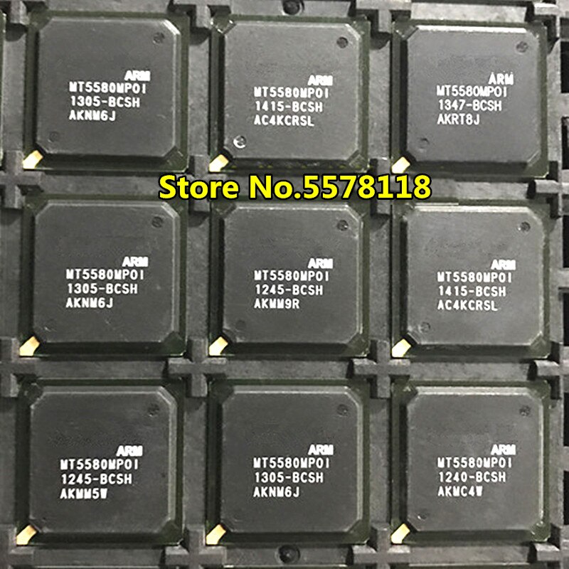 1pcs/lot100% Baru Asli MT5580MP01-BCSH MT5580MP01 MT5580 BGA Chipset Dalam Stok