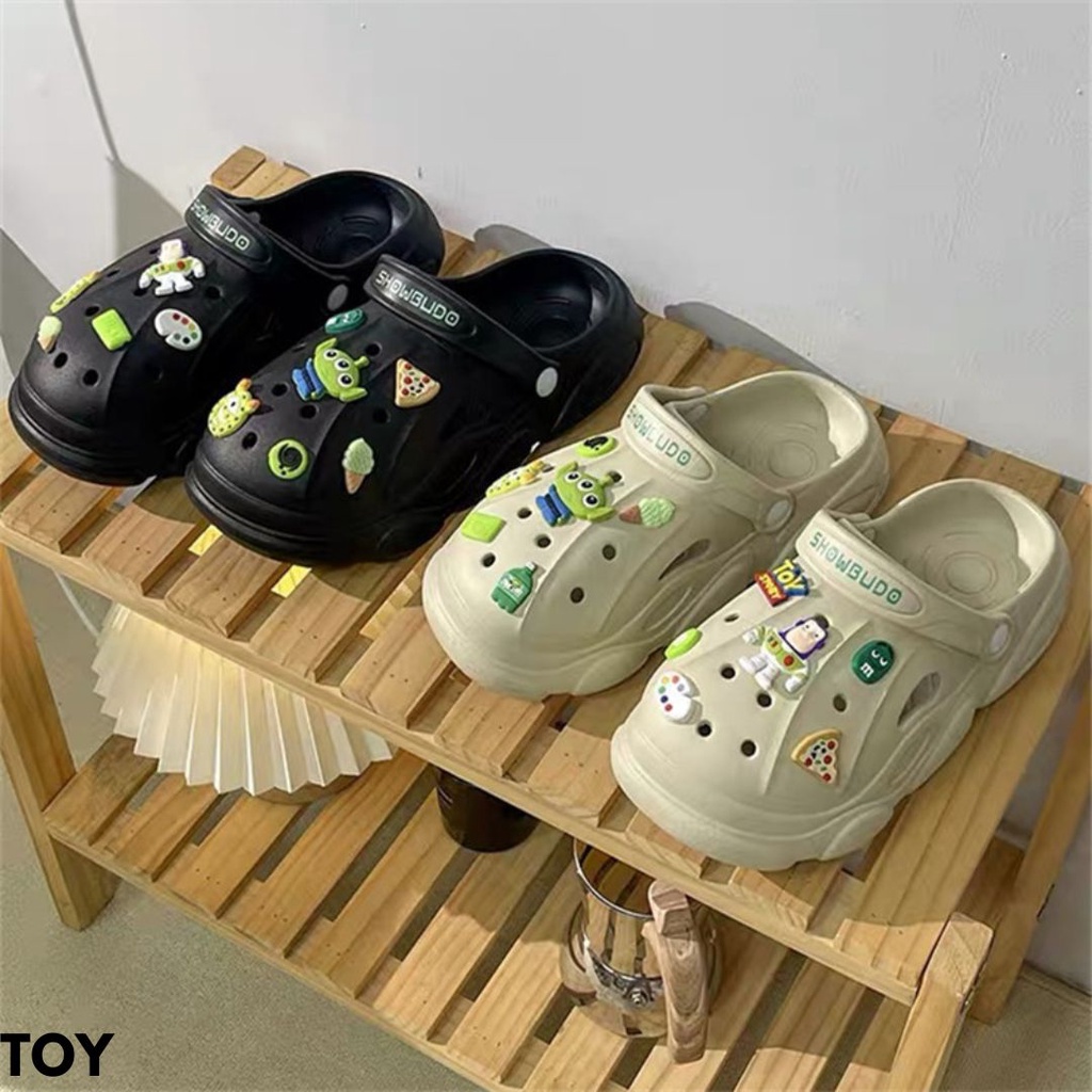 SANDAL SLINGBACK TOY STORY JIBBITS MODE BAIM TRENDY NOW BAHAN RUBBER IMPORT CAKEP TOY