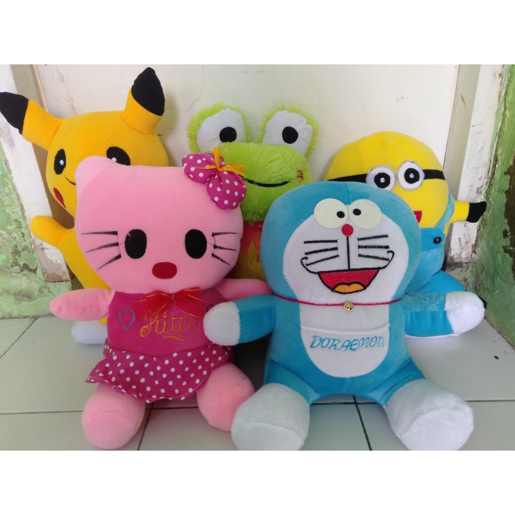 BONEKA MINIONS MURAH LUCU SIZE L [30CM]