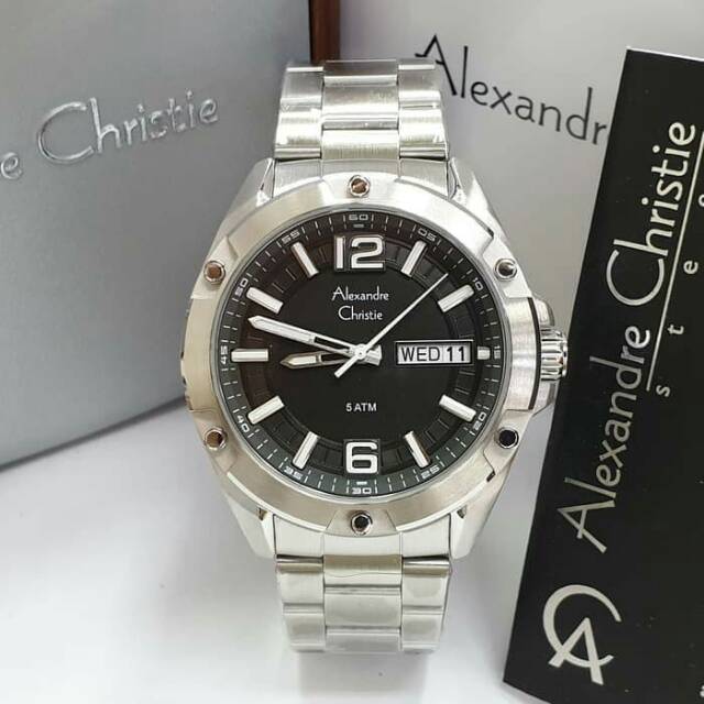 Jam tangan alexandre christie ac 6518 me