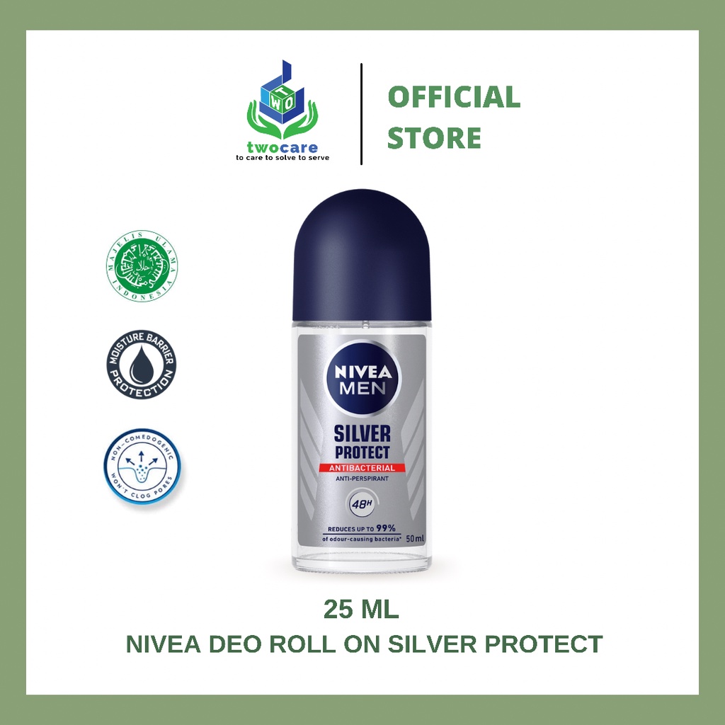 NIVEA MEN Personal Care Men Silver Protect Deodorant 25 ml / 50 ml