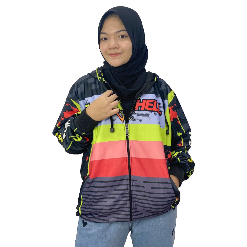 Jaket Racing Hell Balap Motor Pria Wanita II Jaket sunmori Racing Hell  II Size Jumbo