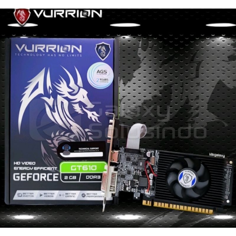 VGA GT610 2gb DDR3 64bit