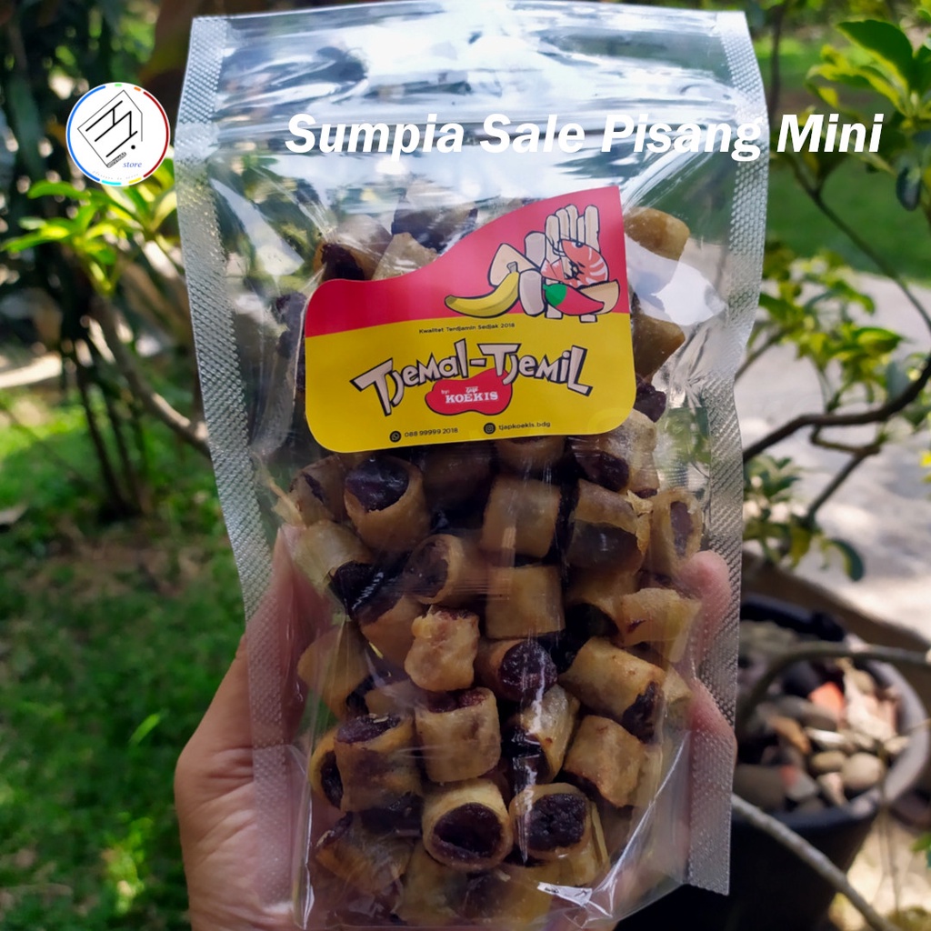 

Tjemal-Tjemil Sumpia Sale Pisang Mini Kemasan 250 Gram