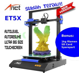 New ANET ET5X Printer 3D Ukuran Besar Autolevel Autoresume Touchscreen