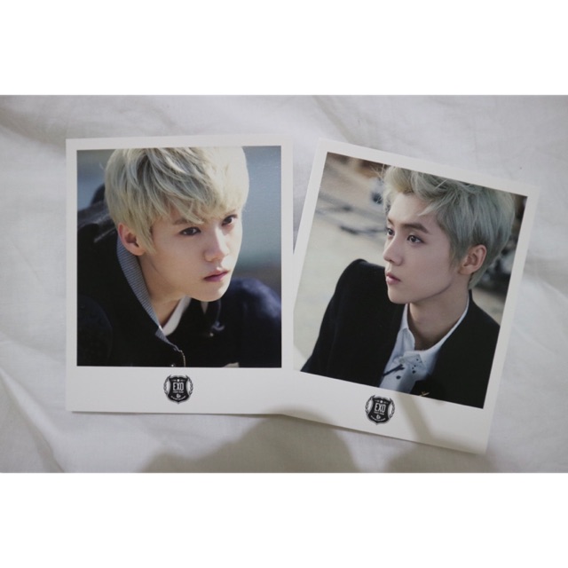 [EXO] Official Polaroid XOXO White Version - Luhan