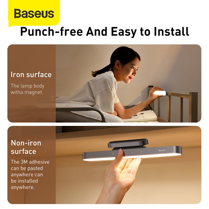 Baseus Magnetic Stepless Dimming Charging Desk Lamp