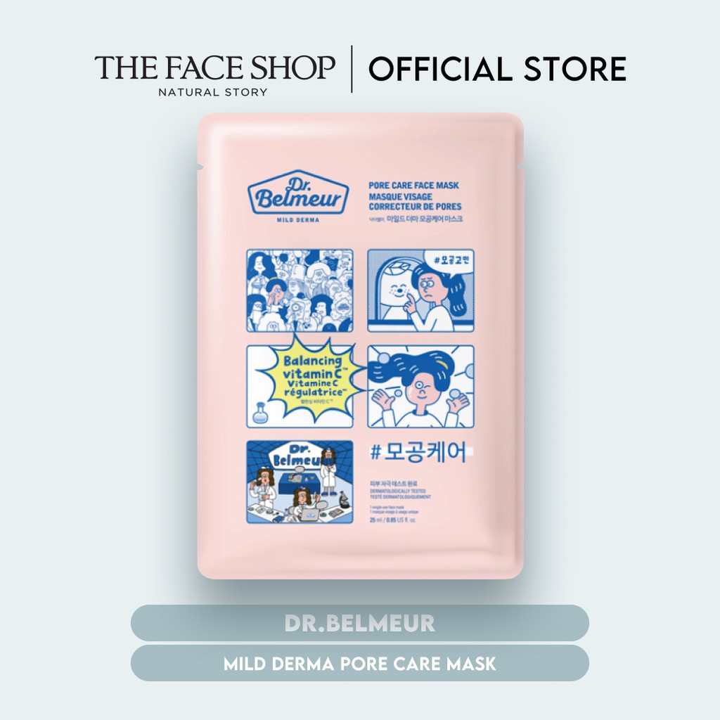 [The Face Shop] Dr.Belmeur Mild Derma Pore Care Mask - 25ml - Original