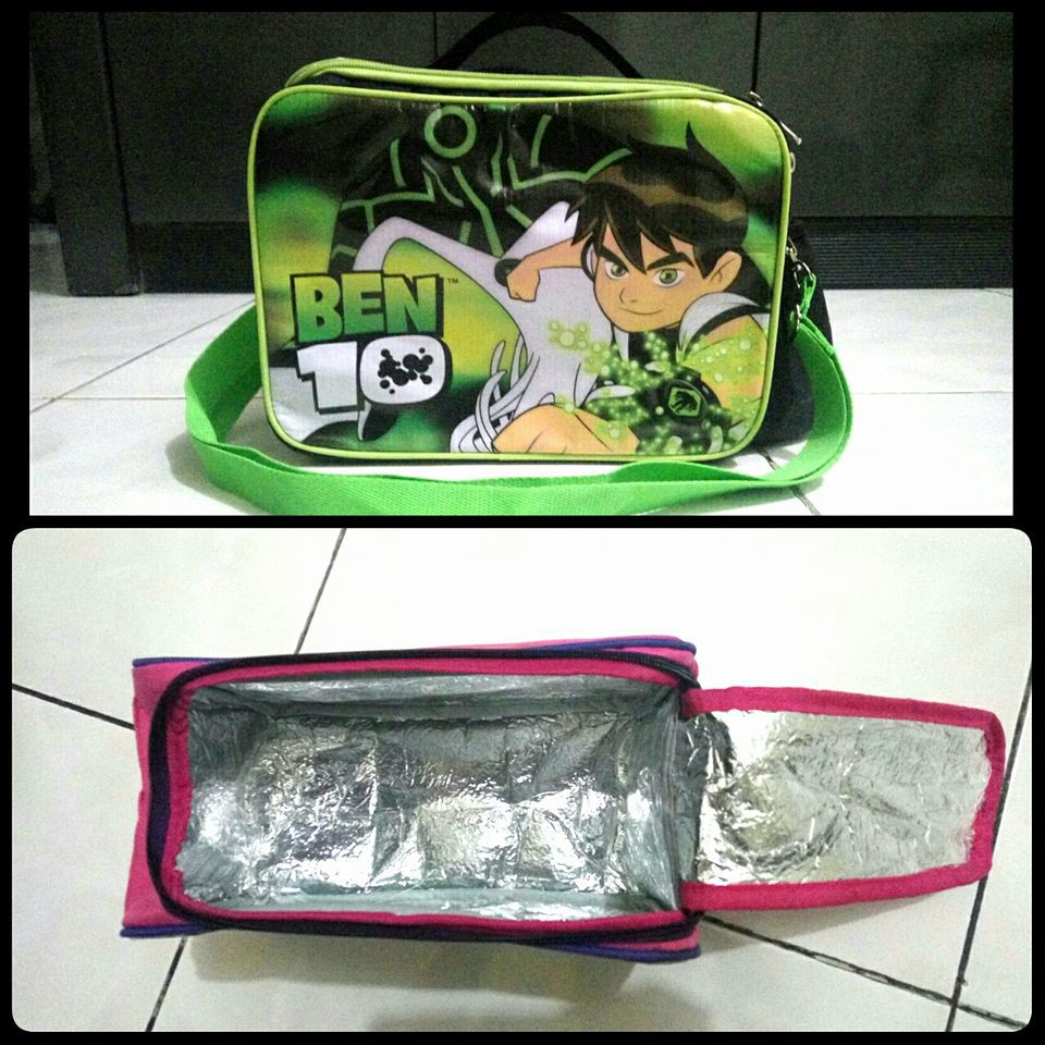 

Grosir!! Lunch Bag Karakter Anak Lapisan Aluminium Foil