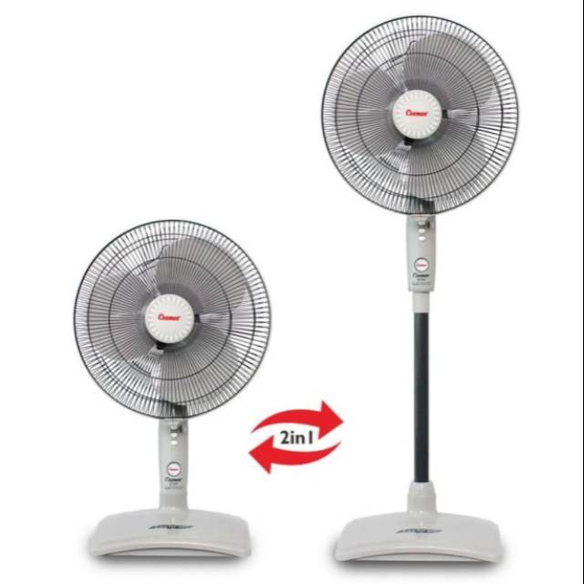 [ Cosmos ] Kipas Angin Berdiri / Kipas Twino Cosmos 16 SN / SNQ / SEN 2 in 1