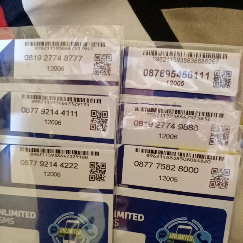 nomor cantik xl + kuota 21gb unlimited