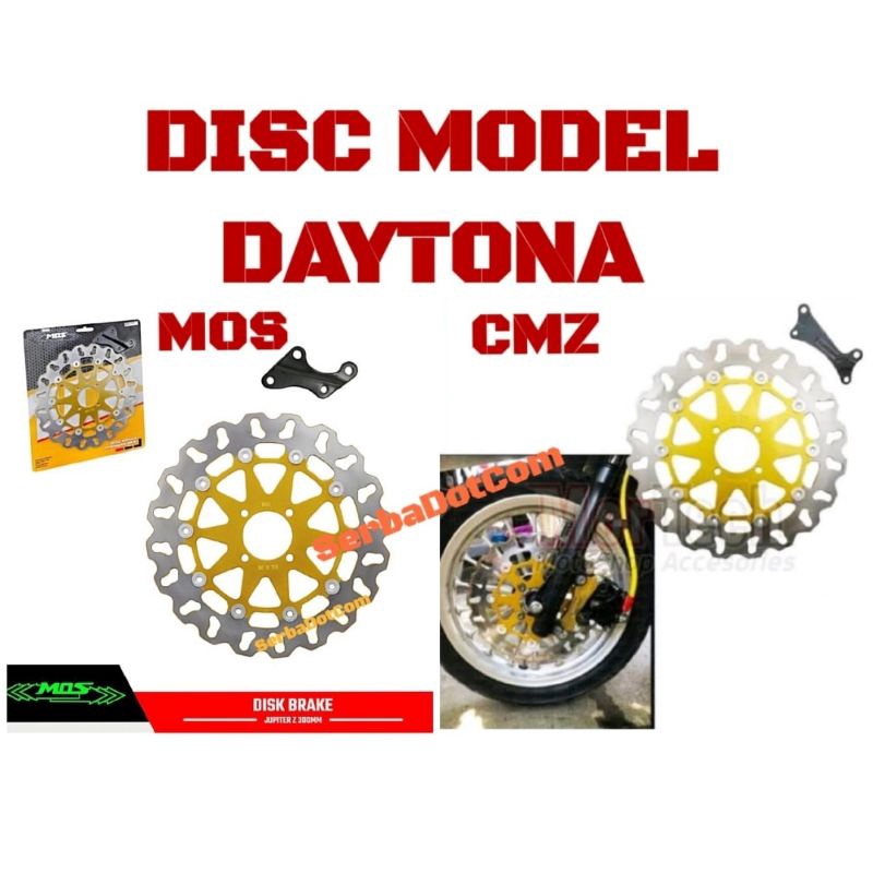 DISC PIRINGAN CAKRAM DEPAN BEAT SCOOPY VARIO 125 VARIO 150 JUPITER Z MX RX KING TIGER MOS CMZ COMBIZ ORIGINAL Model DAYTONA                     not ktc kitaco kytaco tdr nissin brembo psm driv nsb tad