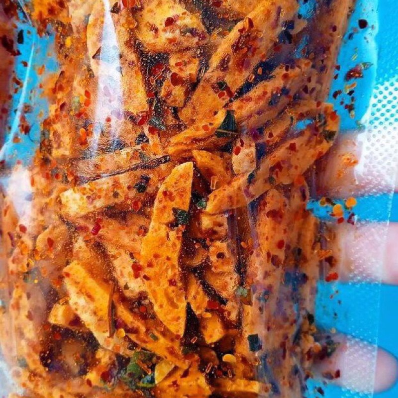 

Basreng stik Bumbu Basah Daun jeruk/Basreng pedas