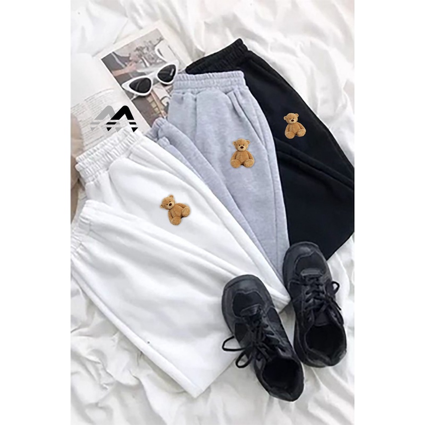 CELANA JOGGER BEAR PANTS | JOGGER BEAR  || CELANA PANJANG WANITA TERMURAH