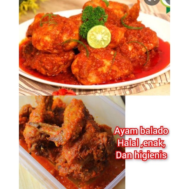 

ayam sambal balado siap saji menu praktis ayam balado sambal halal