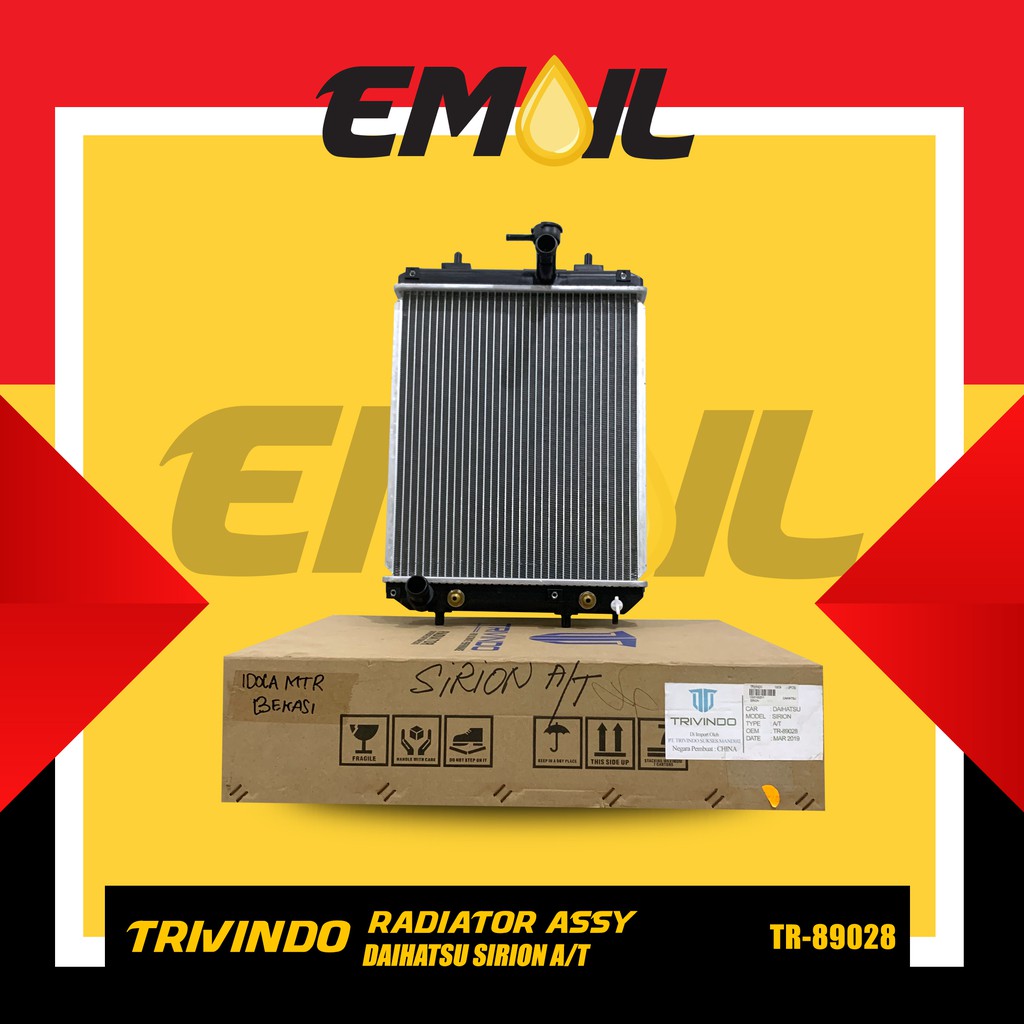 Radiator Assy Daihatsu Sirion AT AUTOMATIC TR-89028 Trivindo