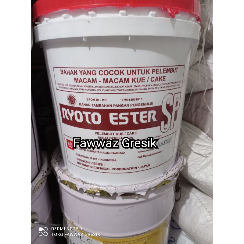 SP RYOTO ESTER - Pengembang / Emulsifer / Pengemulsi kue