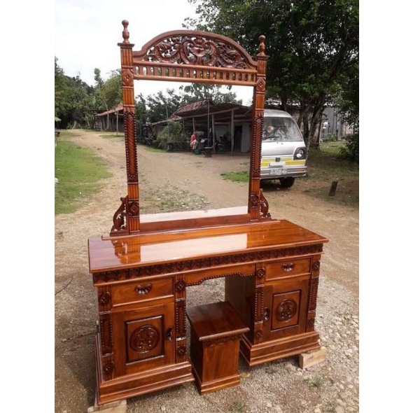 Meja rias jati rahwana Tolet jati rahwana harga murah