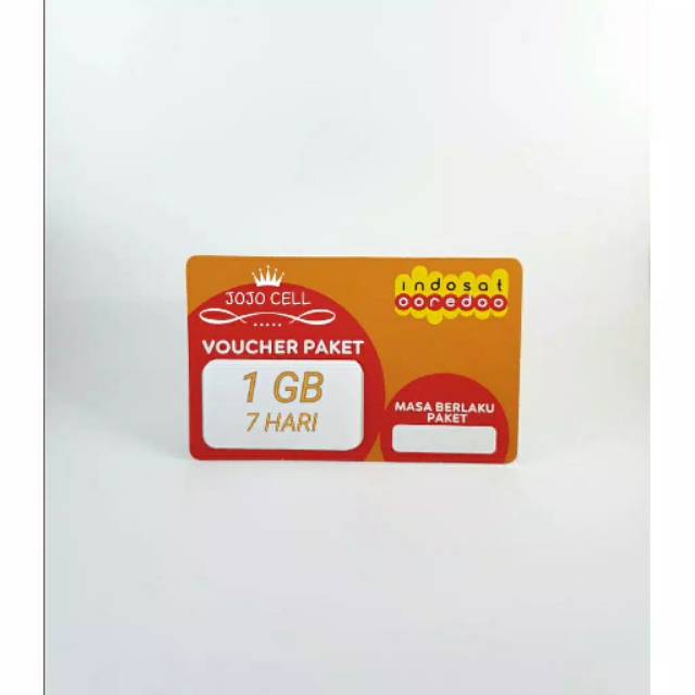 VOICHER INDOSAT 2,5GB 5hari