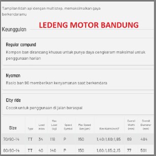 FDR 80/90-14 Flemmo Pro Ban Tubetype Motor Matic