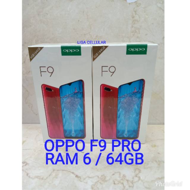 oppo f9 merah biru ungu ram 4gb internal 64gb garansi 1 tahun resmi oppo