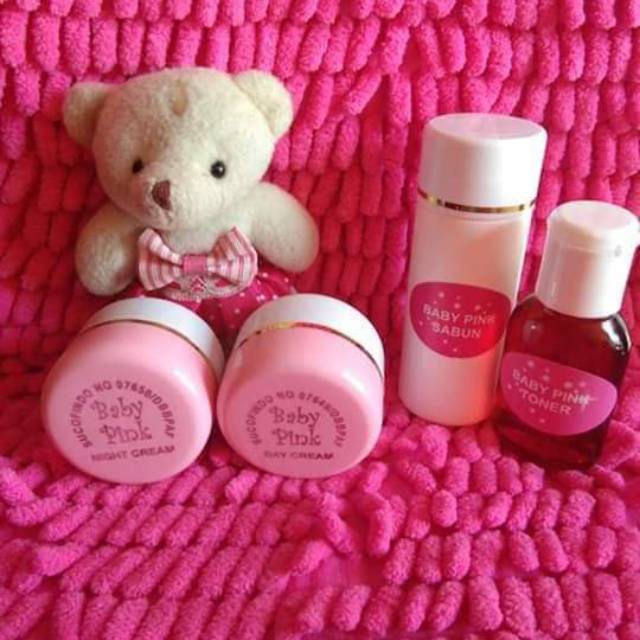 Cream baby pink