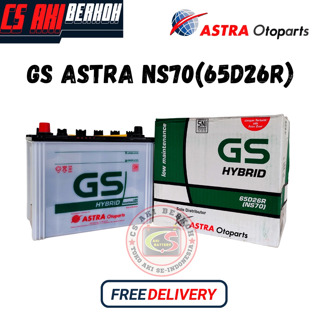 AKI MOBIL GS ASTRA HYBRID NS70 (65D26R)